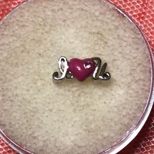 3/$10 Origami Owl I Heart U Charm
